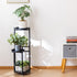 3 CHPHI Tier Plant Stand, Tall Metal Shelf Holder for Indoor, Outdoor Display Rack Flower Pot Stand for Corner Living
