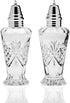 Godinger Dublin Salt and Pepper Shaker Set - Clear