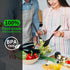 2 Pcs Silicone Nonstick Mixing Spoon - Heat Resistant Cooking Utensils for Kitchen Cooking, Baking, Stirring (Black)