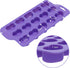 Bakerpan Silicone Chocolate Heart Mold - Set of 3 - Jelly and Ice Cube Tray for Gummies and Candy, Heart Shaped