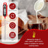 6 Pcs Meat Thermometer Food Thermometer with Probe, Instant Read Digital Cooking Thermometer for BBQ Kitchen