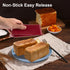 Silicone Mini Loaf Pan Set of 4 - Non-Stick Easy Release Baking Mold for Bread, Brownies, Cake, BPA Free