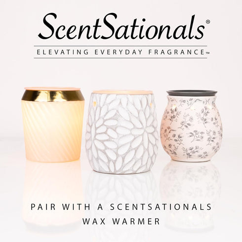 Scentsationals Wax Melts - Honeysuckle Nectar Strong Scented Melts for Warmer, 10oz (24-Cubes)
