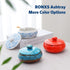 RONXS Outdoor Ashtray with Lid | Windproof Handmade Ceramic Ashtray for Patio, Home Office Indoor Decoration