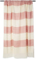 DII Coastal Acrylic Rugby Stripe Woven Throw - 50x60, Red