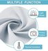 RYB HOME Front Door Curtains - Privacy Thermal Insulated Drapery for Patio French Door, W26 x L69 inch, 1 Panel