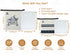 2 Sets Piklohas Detachable Sourdough Bread Bags, Bread Storage for Homemade Sourdough, Reusable Linen Food Storage