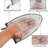 Garment Steamer Ironing Gloves with Finger Loop, Anti Steam Gloves for Hanging and Standing Ironing Machines (Grey).
