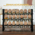 TESUNMU Label4oz (36) Spice Jars with Seasoning Containers, Glass Spice Bottles with Shaker Lids,Funnel, Chalk Pen