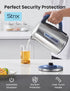 6 Presets, 1-Hr 1.7 1500W COMFEE' Stainless Steel Electric Kettle, Temperature Control with Keep Warm, Kettle Water