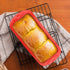 SILIVO 4 Pack Mini Loaf Pans - Nonstick Silicone Baking Pans for Small Loaf and Meatloaf - 5.7x2.5x2.2 Inch