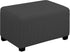 Easy-Going Stretch Ottoman Cover Length 20-30in Folding Storage Stool Furniture Protector Soft