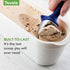 Tovolo Ice Cream Scoop Stratus Blue Dishwasher Safe Heavy Duty Ice Cream Scooper with Elevated Tilt Up Design, Heat