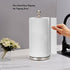 Sturdy Paper Towel Holder Stand, Brushed Nickel Countertop Roll Holder for Kitchen, Durable and Stylish