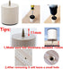 Non Slip Feet for Cutting Board, Self Adhesive Wooden Foot, Feet for Cutting Board Appliance