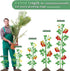 17inch &11inch 16Pcs 20 Plant Stakes SupKing Adjustable Length Plant Support Stake Orchid Stick with Clips for Indoor