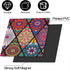 Mandala Flower Dishwasher Magnetic Cover, Beautiful Kitchen Decoration Bohemian Self Adhesive Magnet Panel