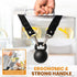 2 (2 64oz SlimFit Quart Liter) pitcher with lid - Water jug for fridge door - Leakproof plastic pitcher with lid