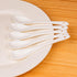 5.1 Inch Set 10 (10, 5.1 inch) White Long Handle Porcelain Spoons Coffee, Tea, Yogurt and Ice-cream, Cutlery Fitting