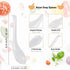 Comicfs Asian Soup Spoons - 12 pieces Large Japanese Soup Spoons for Rice, Pho, Ramen, and Won Ton Soup