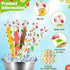 Yiyiring 300 11 2 2 Summer Pcs Disposable Ice Pop Mold Bags with Zip Seals x Freezer Tubes Ice Lolly Bags with Funnels