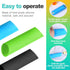 KornaDoz 3 Pcs Silicone Garlic Peeler Tube Roller, Food-Grade & Effortless Skin Remover, Quick Kitchen Gadget for Fresh