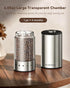 Set, 5 Electric Salt and Pepper Grinder Type-C Rechargeable with LED Battery Level Display, Stainless Steel Salt