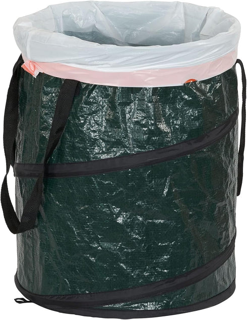 Household Essentials Pop Up Hamper, Pop Up Camping Trash Can, Great for Outdoor or Indoor Use, Portable and Collapsible