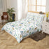 Set Set 1 Kids Dinosaur Duvet Cover,Cute Cartoon Dino Animal Bedding Watercolor Cloud Jungle Trees Comforter Cover(No
