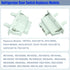 DA34-00006C Refrigerator Door Switch Replacement for Samsung Models DA34-00006D, DA34-00048A