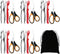 Seafood Crab Crackers and Tools - 21 Pcs Set with Crab Leg Crackers, Lobster Shellers, Seafood Scissors