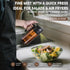 16oz/470ml 2 1 Olive Oil Sprayer for Cooking, in Oil Dispenser Bottle Spray and Pour with Stickers, Premium Dark Brown
