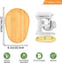 Bamboo Mixer Slider for Kitchenaid 6/7/8 Quart Bowl-Lift Stand Mixer, KN256WW Kitchen Attachment Sliding Mat