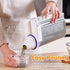 TBMax Rice Container 4 Lbs / 2 Kg Dispenser with Measuring Cup, BPA-Free Plastic Food Storage Holder