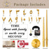 VANGOLD Large DIY Wall Clock, 2-Year Warranty, Modern 3D Wall Clock with Eastern Arabic Numerals for Home Office