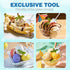 Muimnvi 2 Set 304 Pcs Ice Cream Shovel - Premium Stainless Steel Dessert Spoons for Eating Ice Cream, Funny Loving Gift