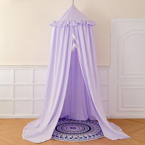 dix-rainbow Princess Decor Canopy for Kids Bed, Soft and Durable Bed Canopy for Girls Room Tent Canopy Dreamy Mosquito