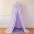 dix-rainbow Princess Decor Canopy for Kids Bed, Soft and Durable Bed Canopy for Girls Room Tent Canopy Dreamy Mosquito
