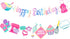 Baking Birthday Party Banner, Little Bakers Birthday Decoration for Girls, Macaron Party Supplies