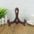 Artliving Set of 4, 6 Inch Wood-like Easels Plate Stand Holder Display Stands