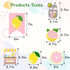 Pink Yellow Lemonade Banner for Stand Decorations, Lemon Sign Garland Summer Party Decor Supplies