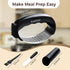 Kebley Garlic Press Rocker Stainless Steel Garlic Crusher, Mincer and Chopper with Peeler and Scraper,brush, Easy