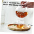 UPKOCH Tea Infuser Portable Heater Filter, Clear Japanese-style Teapot for Loose Leaf Tea Steeping