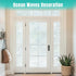 DOWELL Window Privacy Film, Frosted Glass Static Cling Window Covering, UV Blocking Decorative Sticker