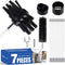 Bluesea 7 Pieces 20 Feet Dryer Vent Cleaner Kit - Durable Brush Vacuum Attachment with Flexible Lint Trap