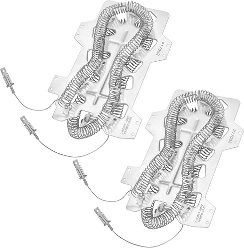 AMI PARTS 2 Pack Dryer Heating Element DC47-00019A Compatible with Samsung - Replaces DC47-00019A, 35001247, 35001119,