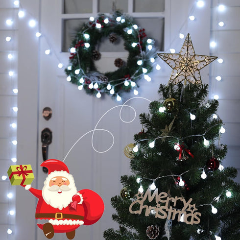 66 200 8 Minetom Globe String Lights, Feet Led Fairy Lights Plug in, Modes with Remote Mini Globe Lights for Indoor