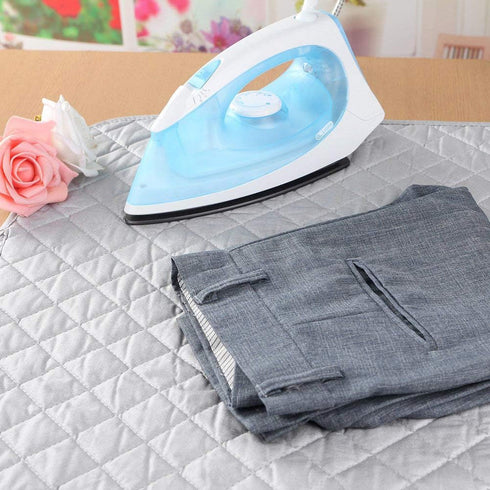 Ruibo Magnetic Ironing Mat Blanket, Iron Board Alternative Cover, Quilted Washer Dryer Heat Resistant Pad, Portable