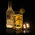 Kicsto Led Coasters,Led Stickers,Led Bottle Lights,Bottle Glorifies Coaster,Lit up Wine Liquor Bottles,Led Bar Service