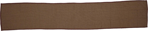 VHC Brands Heritage Farms Cotton Quilted Runner, 13x72, Red